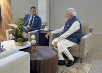 'Our partnership continues to grow': PM Modi meets Jamaican counterpart Andrew Holness