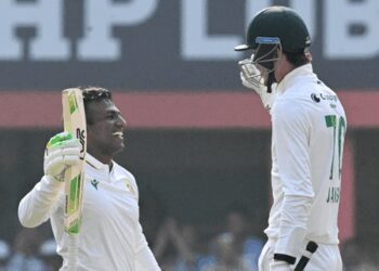 2nd Test: Muthusamy’s 109, Jansen’s 93 take South Africa to 489 against India