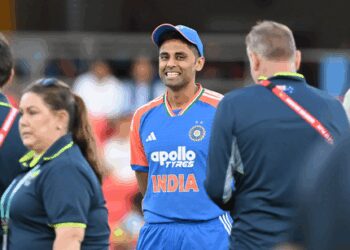 5th T20I: Rinku replaces rested Tilak for India as Australia elect to bowl first