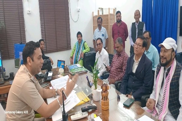 Political tension in Dharmanagar