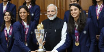 Honoured to bring to you the trophy; you motivated us a lot: Harmanpreet, Mandhana to PM Modi