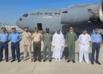 IAF contingent lands in Dubai as Suryakirans, Tejas join Dubai Airshow 2025