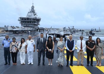 INS Vikrant, INS Udaygiri mark maiden overseas deployment at Sri Lanka's International Fleet Review