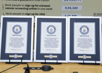 India achieves three Guinness World Records titles under nationwide 'Swasth Nari Sashakt Parivar Abhiyaan': J. P. Nadda