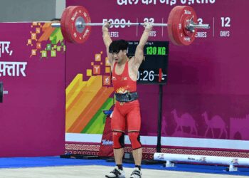 KIUG 2025: Arunachal Pradesh's Golom Tinku wins gold medal in men’s 60kg weight category