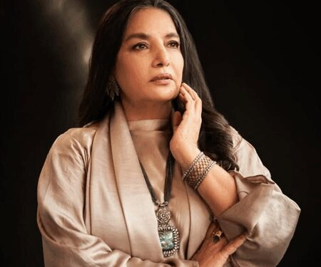 Late superstar Dharmendra's 'Rocky Aur Rani' co-star Shabana Azmi arrives at the crematorium to pay last respects