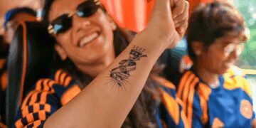 Mandhana joins Kaur, gets World Cup trophy inked on forearm