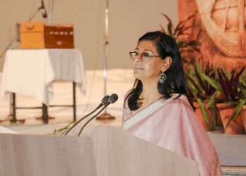 Nandita Das enjoys a nostalgic return to her alma mater on Sardar Patel’s 150th birth anniversary