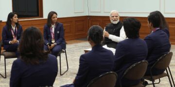 PM Modi urges Indian women's cricket team players to promote Fit India Movement to combat obesity