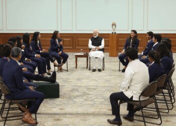 PM Modi’s heartwarming chat with World Cup-winning women’s cricket team goes viral