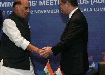 Rajnath Singh meets Singaporean counterpart Chan Chun Sing, discusses enhancing bilateral defence ties