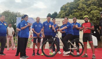 Rashtrapati Nilayam conducts 'Pedal for Planet' to promote healthy living