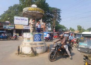 Traffic awareness in Dharmanagar