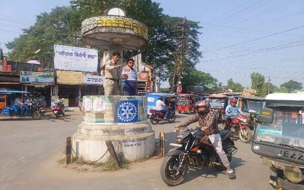 Traffic awareness in Dharmanagar