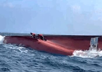 South Korea: Chinese fishing boat capsizes in southwestern waters; 9 people unaccounted for