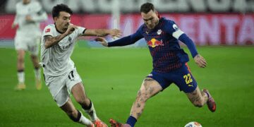 Stubborn Monchengladbach holds runner-up Leipzig in Bundesliga