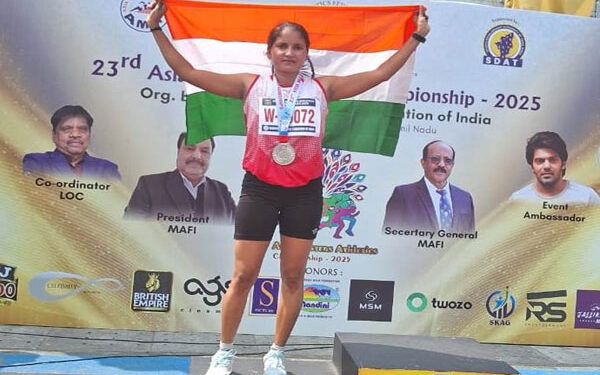 Tripura Athletes Shine at Asian Masters Athletics Meet