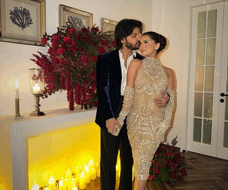 Veer Pahariya plants a kiss on birthday girl Tara Sutaria's cheeks, says "Happy Birthday my whole heart"