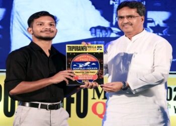 Scale up it national level: CM urges in tripurainfo mega quiz