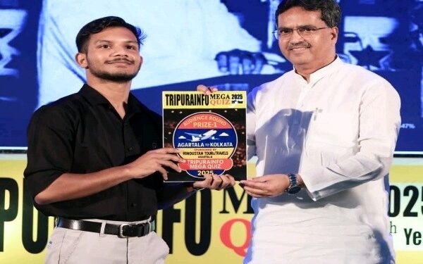 Scale up it national level: CM urges in tripurainfo mega quiz