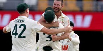 Ashes: Neser picks five as Australia beat England by 8 wickets in Gabba Test