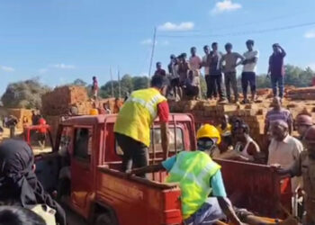 Brick Kiln Chimney Collapses in Dhalai Dist, Five dead