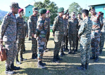 Army Top Brass Visit Tripura, Mizoram Border Areas