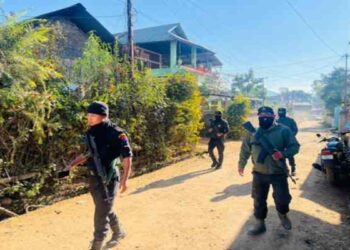 Fresh Gunfire Reported in Mixed Population Areas of Bishnupur