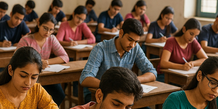 Thousands appear for JKAS competitive exam in J&K amid fight cancellation, age relaxation row