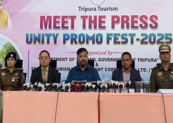 Foreign Tourist Arrivals: State second in Northeast, says Sushanta