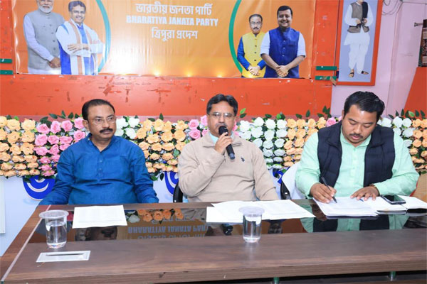 CM replies on Will BJP go solo for TTAADC polls