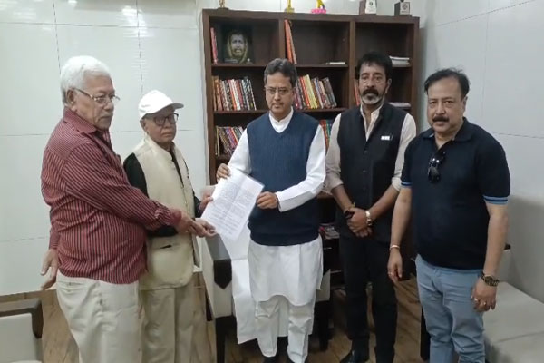 Press Unity on Display at Rabindra Bhavan Protest in Agartala