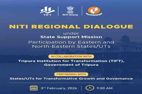 NITI Aayog’s 3rd Regional SSM Workshop to Be Held on Feb 3