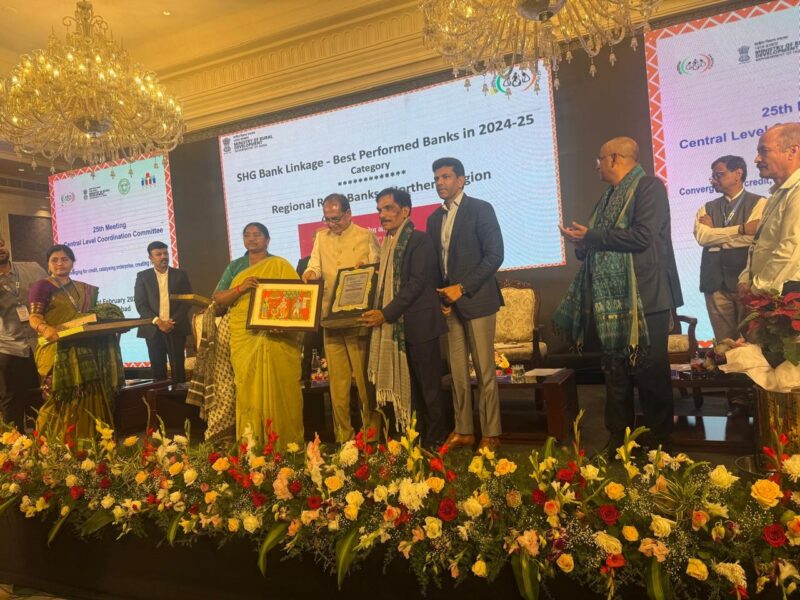 TGB Honoured at National Rural Development Conclave