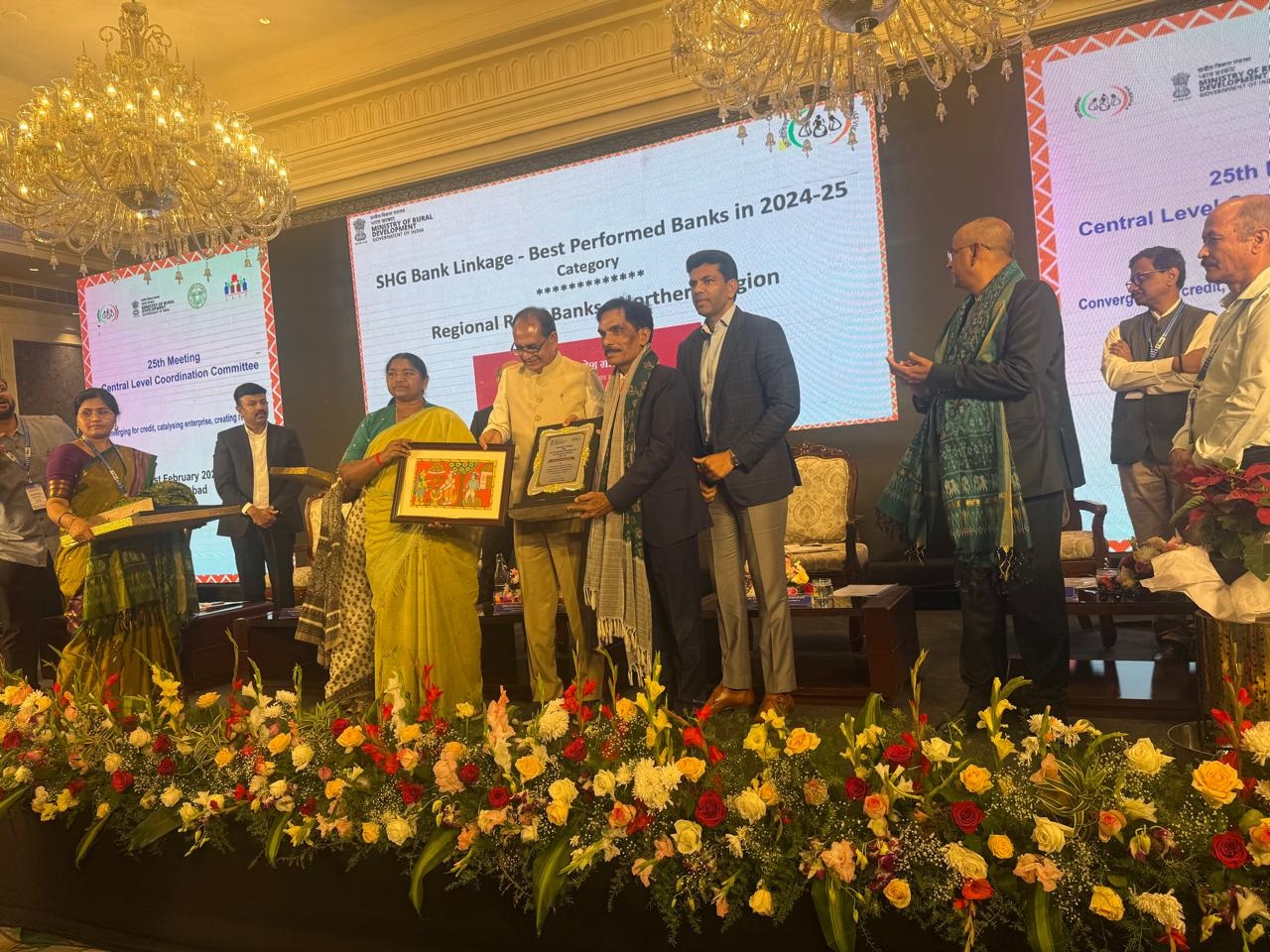 TGB Honoured at National Rural Development Conclave