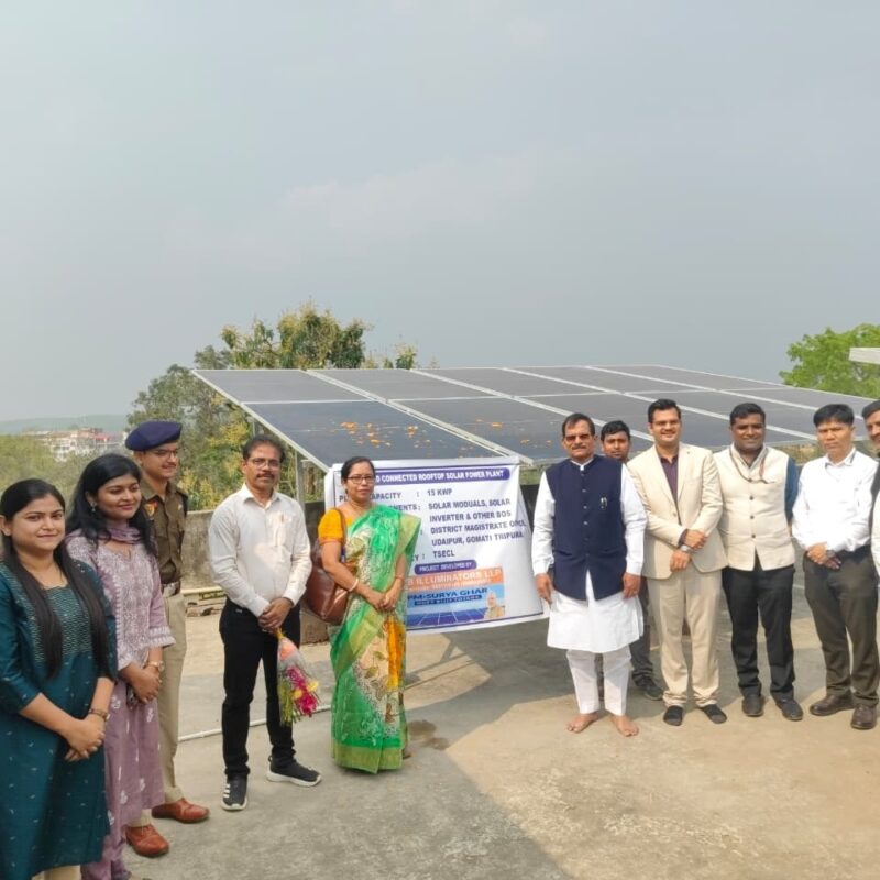 Gomati First in Tripura to Launch Solar Plant at DM Office
