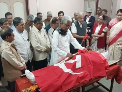 Veteran Trade Unionist and Ex-MLA Madhab Saha No More