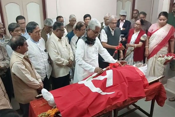 Veteran Trade Unionist Tripura