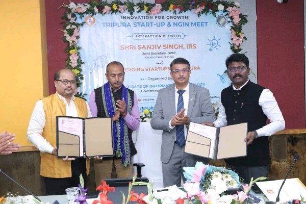 Start-Up Push: NLU Tripura, IT Directorate Sign MoU