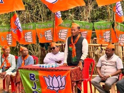 Bikash Blasts ‘Tom-Tom’ Tipra Motha as TTAADC Campaign Hits Fever Pitch in Tripura