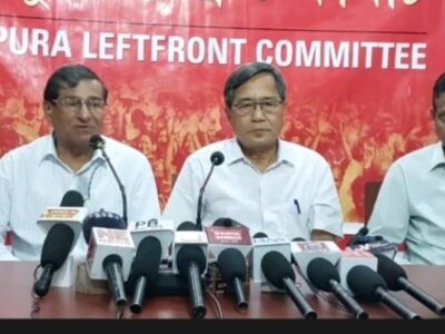 Left Front Fields Amitabha Datta for Dharmanagar By-Poll, Announces candidates for ADC Polls
