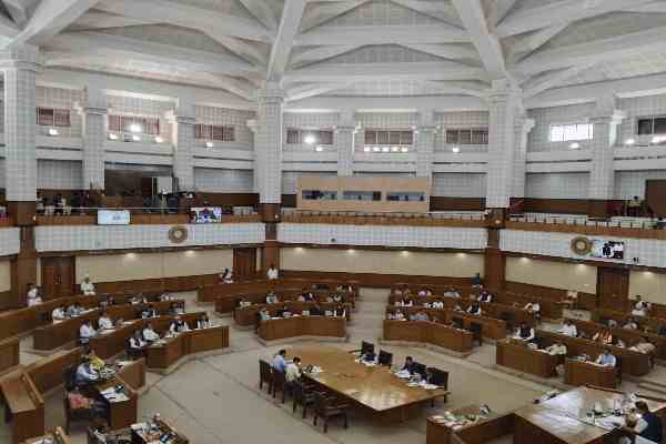 FM Delivering Budget Speech at the House 