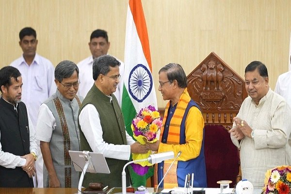 Rampada Jamatia elected unopposed as Speaker of Tripura Legislative Assembly.