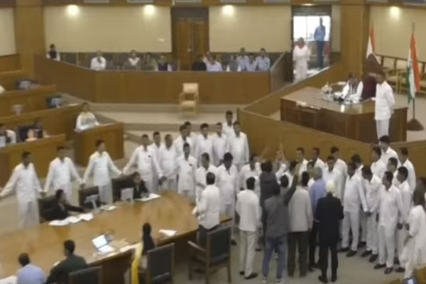 Tripura opposition MLAs stage a walkout over the passage of three private university bills, citing lack of UGC approval and potential risks to students.