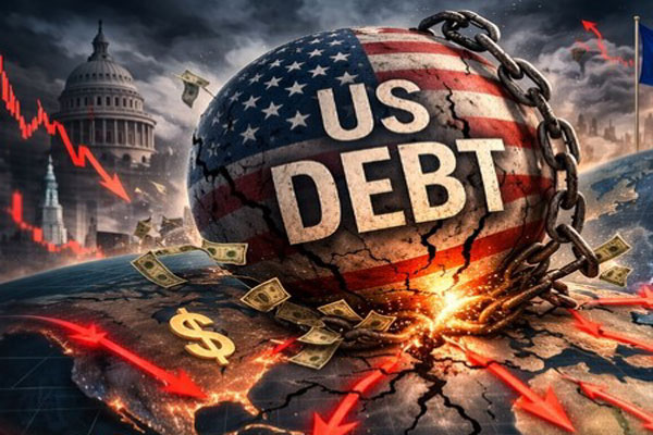 US debt surge