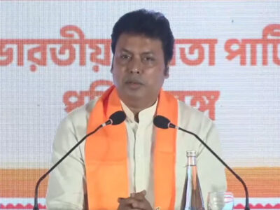 Biplab Targets Trinamool Congress over National Security, Demographics