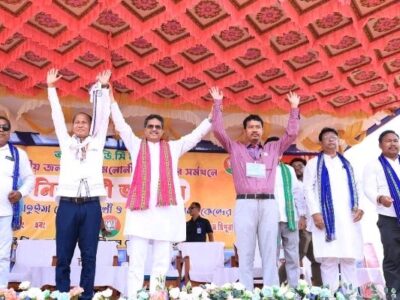 BJP Pushes ‘Triple-Engine Government’ Pitch in TTAADC Poll Campaign