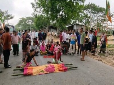 Tragedy in Teliamura: Violent Protests Erupt as Woman Killed in Elephant Attack