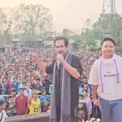 TTAADC Campaign: Pradyot Debbarma Focuses on Youth and Infrastructure