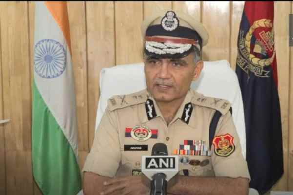 Tripura Director General of Police (DGP) Anurag detailing about security force including CAPF deployment for the TTAADC Polls.